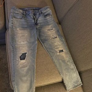 American Eagle super stretch jegging crop capris